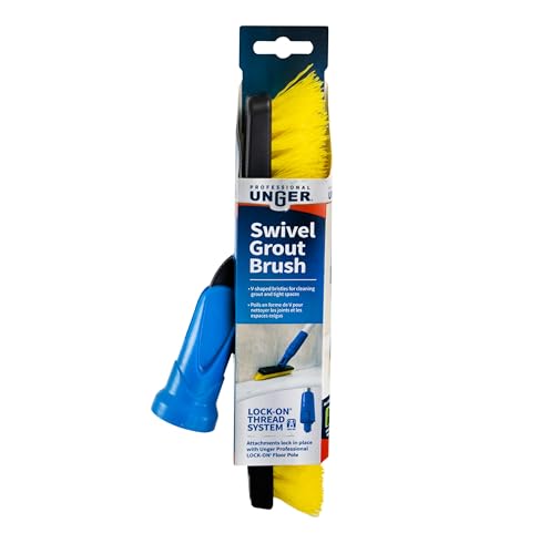 Unger Swivel Grout Brush 5.5" - size: 5.5 inches (Pack of 1), style: Swivel Grout Brush