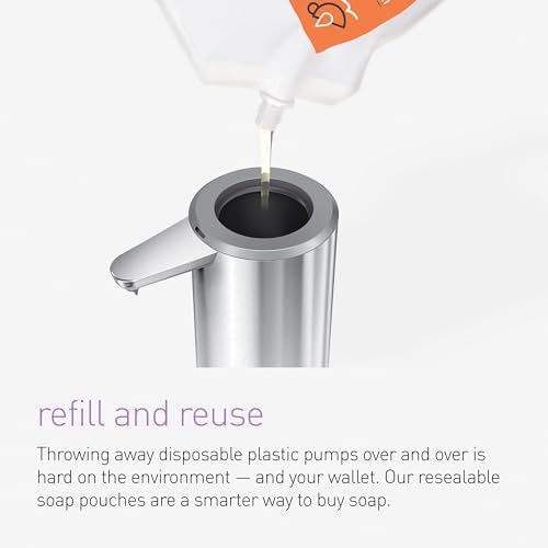 simplehuman Lavender Mint Dish Soap Refill Pouch, 34 Fl Oz. - size: 34 Fl Oz (Pack of 1)