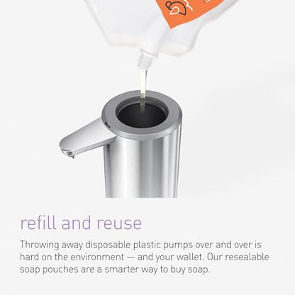 simplehuman Lavender Mint Dish Soap Refill Pouch, 34 Fl Oz. - size: 34 Fl Oz (Pack of 1)