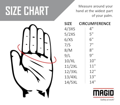 MAGID 13-681-KW-PC Knit Master Medium Weight Machine Knit Gloves, Men's (Fits Large), Natural , Men's (Fits Large) (Pack of 12) - size: 9/L, style: 12 Pairs