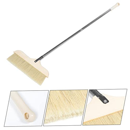 Long Handle Soft Bristle Broom for Efficient Sweeping Detachable Design for Easy Storage Household Cleaning Tool for Dust and Dirt Removal