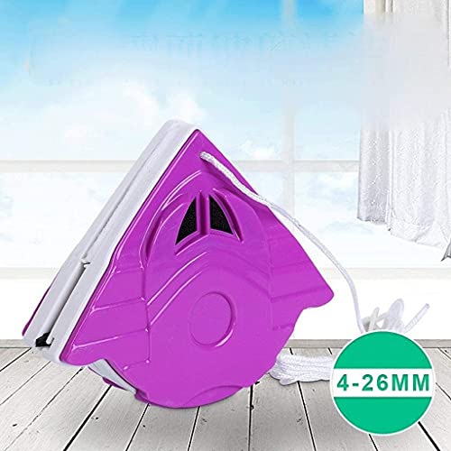 Double-side Magnetic Glass Wiper Window Cleaner Magnetic Glass Cleaning Tool Brush for Double Glazed Window Thickness 4-26mm