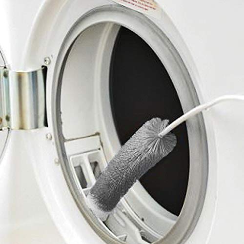 Unger 30” Dryer and Vent Brush, Lint Catcher for Household Cleaning, Trapping Laundry Room Tool, Easy to Clean Bristles, Flexible Gadget with Scratch Free Protection