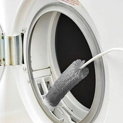 Unger 30” Dryer and Vent Brush, Lint Catcher for Household Cleaning, Trapping Laundry Room Tool, Easy to Clean Bristles, Flexible Gadget with Scratch Free Protection