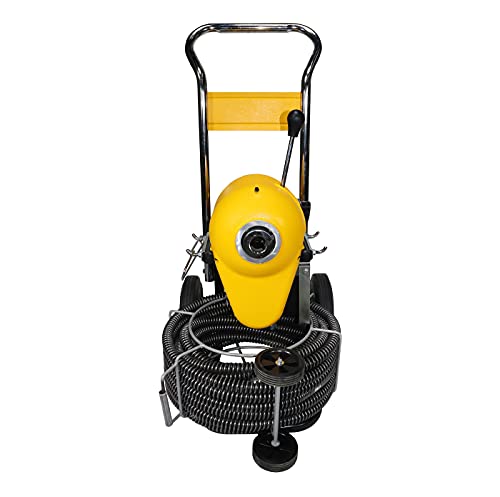 Steel Dragon Tools K1500A Drain Cleaner Cleaning Machine 120' C11 Snake Cable