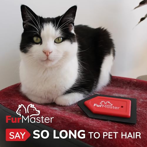 JJ KENT FurMaster - Pet Hair Remover for Furniture - Dog and Cat Fur Remover - Perfect Hair Removal Tool for Furniture and Vehicles