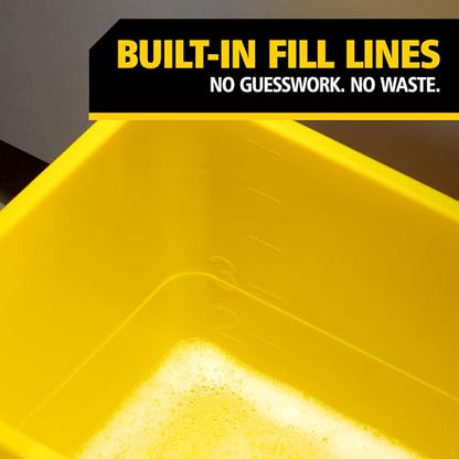 Rubbermaid Commercial Products Glass Cleaning Bucket with Lid, Mop Bucket - style: Bucket + Lid