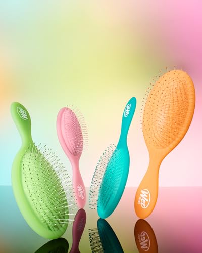 Wet Brush Original Detangler, Pink Drink (Summer Quencher), Ultra-Soft IntelliFlex Bristles Glide Through Tangles, Detangling Hair Brush (Wet & Dry), Women & Men, Limited Edition - color: Summer Pink Drink