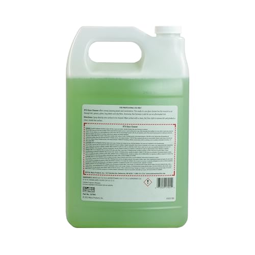 Malco Ready-To-Use Glass Cleaner - Streak-Free Removal of Dirt, Grease, Oils, & Bug Debris from Glass, Chrome, Tile, Stainless Steel, Vinyl, Rubber/Ammonia-Free & Tint Safe / 1 Gallon (107901)