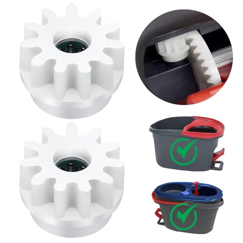 Pedal Bearing Replacement Compatible with O Cedar Mop Bucket, One Way Clutch Gear Sprockets Repair Spin Mop and Bucket, 2 Packs - size: 2pcs Bucket Gear