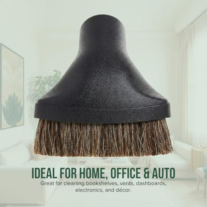 Selgo Universal Vacuum Cleaner Dusting Brush with Horse Hair Bristles, Fits All Cen-Tec Models, Black (Cen-Tec Dust Brush), Pack of 10 - size: Cen-Tec Dust Brush
