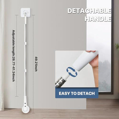 Electric Spin Scrubber Bathroom Cordless with 6 Replaceable Brush Heads