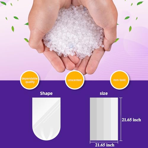 Bathroom Trash-Bags 5-Gallon Garbage Bag - Strong Unscented Clear White Plastic Unscented 160 Counts Disposable Can Liners for Restroom Kitchen Car Waste Basket Heihaily, 5 Roll - style: PE-5Gal Clear 160