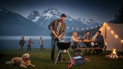 HOUSE AGAIN Grill Brush Bristle Free, Stainless Steel Food-Grade Brush Head with Scraper, Safe Steam BBQ Outdoor Grill Cleaning Brush Barbecue Grill Cleaner Non Wire for Grill Grate/Long Wood Handle - style: Natural Wood