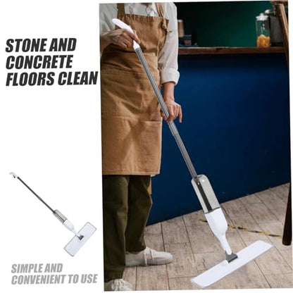 Holibanna Microfiber Spray Mop for Hardwood Floors Wet and Dry Cleaning Tool Adjustable Spray for Home and Office for Wood Laminate and Tile Floors