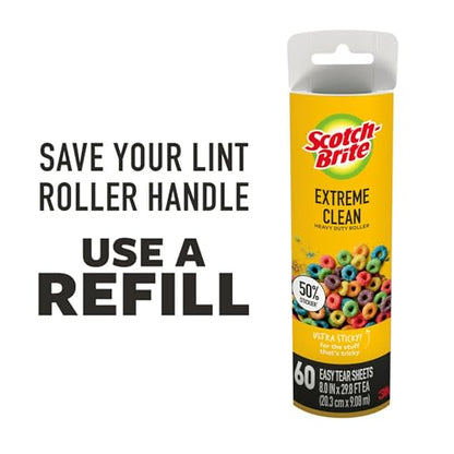 3M Lint Roller Rfl 8" 60sht