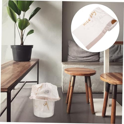 NOLITOY 60pcs Heavy Duty Kitchen Trash Bags Large Drawstring Garbage Bags Thickened for Home Office
