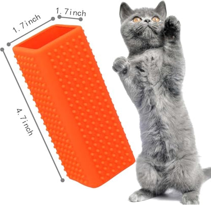 Pet Hair Remover for Furniture and Carpets - Rubber Brush Roller for Sofas and Hollow Cleaner