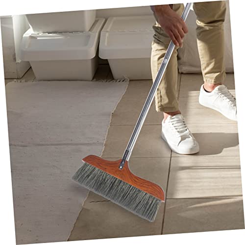 Long Handle Soft Broom Straw Dust Remover for Kitchen Hardwood Floor Cleaning