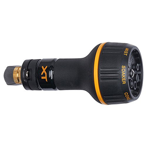 Melnor 995037 Rear Trigger 7 Watering Patterns XT Metal Garden Hose Nozzle, Basic - style: 7-Pattern