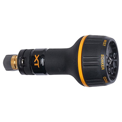 Melnor 995037 Rear Trigger 7 Watering Patterns XT Metal Garden Hose Nozzle, Basic - style: 7-Pattern
