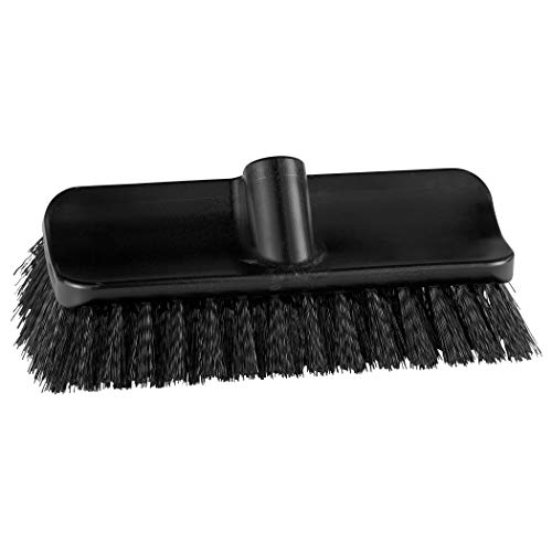 Remco - A Vikan Company ColorCore 10" High-Low Deck Brush, Stiff - color: Black