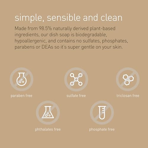 simplehuman Lavender Mint Dish Soap Refill Pouch, 34 Fl Oz. - size: 34 Fl Oz (Pack of 1)