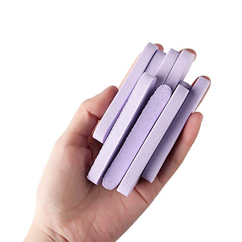 Facial Sponge Compressed,60 Pcs PVA Professional Makeup Removal Wash Round Face Sponges Spa Pads Exfoliating Cleansing for Women,Purple - color: Purple