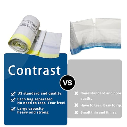 Large Trash Bags, Big Tall heavy duty 21 Gallon/ 50-90 Liter Drawstring Trash Bags, Easy-Dispense Leaf Roll, tear-free design, Extra-Strong Unscented 30 Count for Kitchen & Household & Commercial. - style: 21 Gallon 30 Count