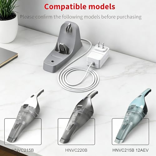 8.2V 150mA Charging Dock Compatible with Black and Decker HNVC215B12AEV Dusbuster Handheld Vacuum, Replacement Charger Base Compatible with Black + Decker HNVC215B HNVC220B Hand Vacuum