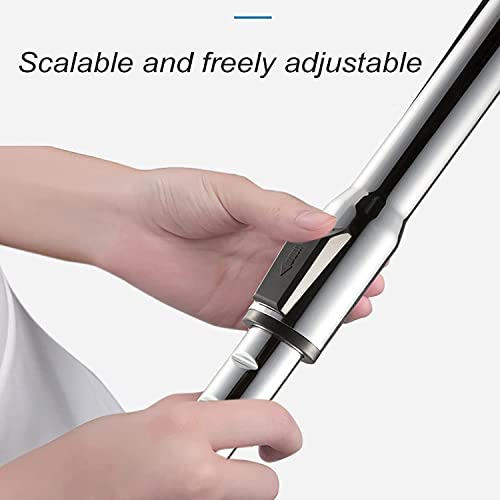 Steam Mop, 20Ft Long Power Cord, Advanced Steam Control, Two-in-One Handheld Design, Child & Pet Safe Floor Cleaner for Hardwood Floor, Tile, Laminate, Carpet, Marble (White)