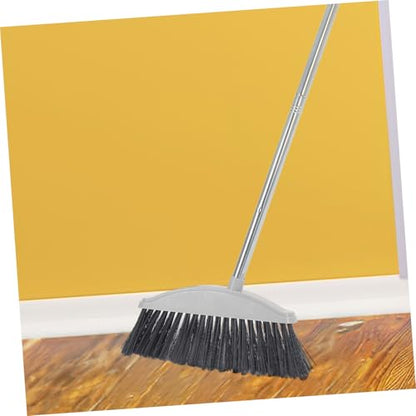 Long Handle Sweeping Broom Rotatable Handle Heavy Duty Outdoor Broom for Cleaning for Pet Hair and Rubbish Removal