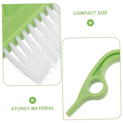 6Pcs Groove Gap Cleaning Brush Hand Held Window Track Cleaner for Spaces Multi Functional Design for Kitchen Bathroom and Sliding Door Tracks