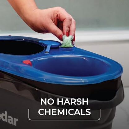 O-Cedar RinseClean Microfiber Spin Mop & Bucket Floor Cleaning System with Citrus Pac (Variety Pack) - size: RC W/Citrus PACS