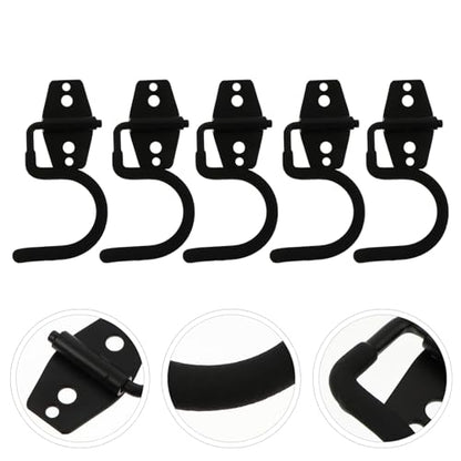 Angoily Broom Hooks, 5PCS Broom Mop Hook Wall Hangers, Heavy Duty Wall Mounted Mop Holder, Holder S Type Garage s Utility s for Utility s for Garage