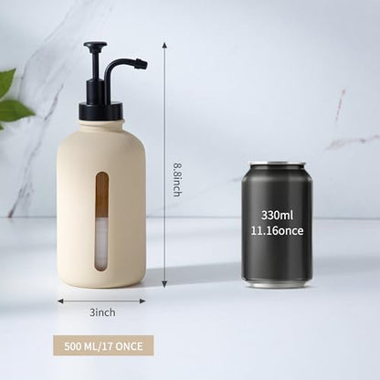 soap Dispenser (Beige-Liquid) - color: Beige-liquid