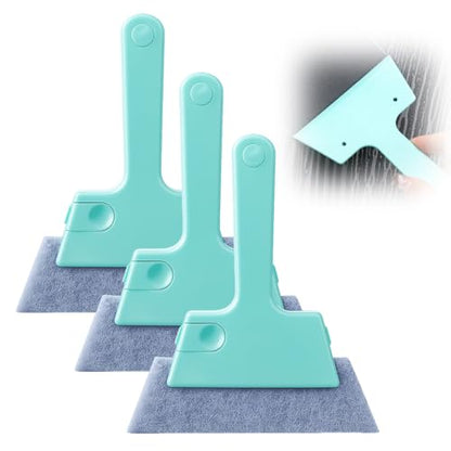 Magic Window Track Cleaner, 2024 Upgraded Window Groove Cleaning Brush Tools Set, Hand-held Window Track Cleaner Brushes Tools Set for Window lides Gaps Tile Lines Shutter Car Vents (Blue 3PCS) - color: Blue 3pcs