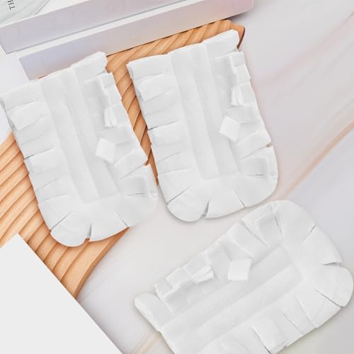 Zubebe 6 Pcs Duster Refill Reusable Fleece Duster Refills Feather Flat Dusters Multi Surface Washable Cleaning Pads Tools for Home, Blinds, Car, Pet, Furniture, Fans (White) - color: White
