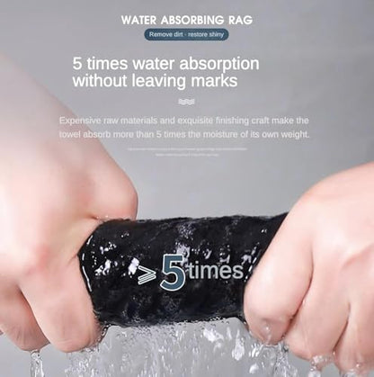 Thickened Magic Cleaning Cloth, Super Absorbent, Lint-Free, Streak-Free Microfiber Cloth for Glass, Car, Windows, Mirrors - Reusable, Quick Drying, Eco-Friendly Multi-Surface Cleaning Rag (10PCS) - color: 10pcs
