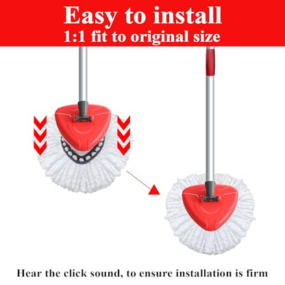 Spin Mop Base Compatible with O-Cedar Easywring 1 Tank,Spin Mop Replacement Head Cover for Ocedar Mop Attachment Parts, Easy to Replace