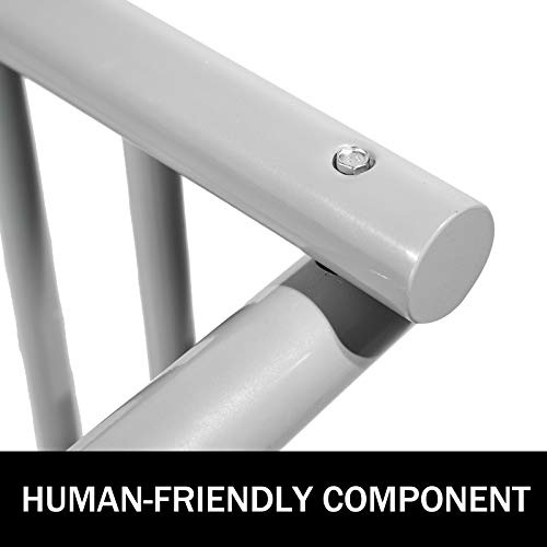 BestEquip 10 Holders Floor Bike Rack, 59" Length All-Steel Grid Bike Rack, 10-Bike Capacity Dual-Side Storage Stand for Garages Streets Yards Bike Events - size: 59"