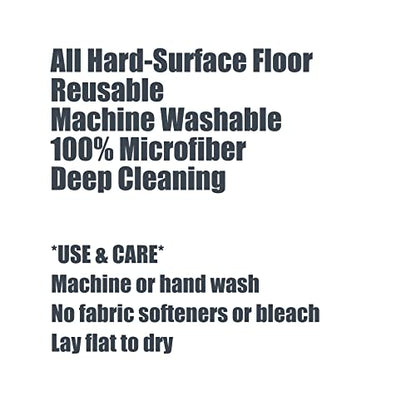 homsis 2 Pack Mop Replace Head Compatible with O Cedar Rinse Clean 2-Tank Spin Mop - Mop Refills 100% Microfiber, Deep Cleaning Machine Washable and Easy-to-Replace