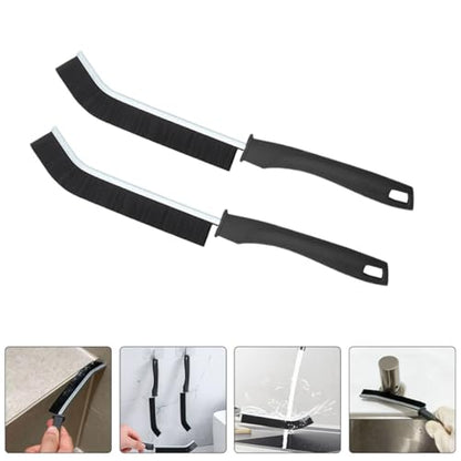 5pcs Hard Bristle Crevice Cleaning Brush Kitchen Tile Grout Sink Brush for Bathroom Household Narrow Gap Dust Removal Tool