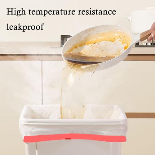 Ultra Thick Heavy Duty 16-18 Gallon Drawstring Trash Bags | White Leak Proof Large Plastic Garbage Bags for Tall Kitchen Home Office bedroom bathroom livingroom restaurant