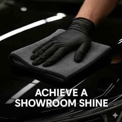 PAKS - 3 Pack Reusable Microfiber Towels - 16x24 Micro Fiber Towels Car Detailing - Plush Auto Cleaning Cloths - Dual-Sided Car Microfiber Towel - Lint & Streak-Free Wash Cloths - Cleaning Supplies - size: 16 x 24 Inch