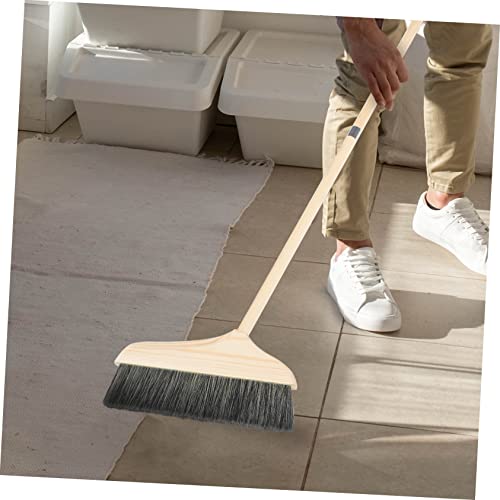 Ipetboom Detachable Long Handle Broom with Soft Bristles for Indoor and Outdoor Cleaning Hardwood Floors Kitchen and Living Rooms Durable and Easy to Use