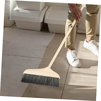 Ipetboom Detachable Long Handle Broom with Soft Bristles for Indoor and Outdoor Cleaning Hardwood Floors Kitchen and Living Rooms Durable and Easy to Use
