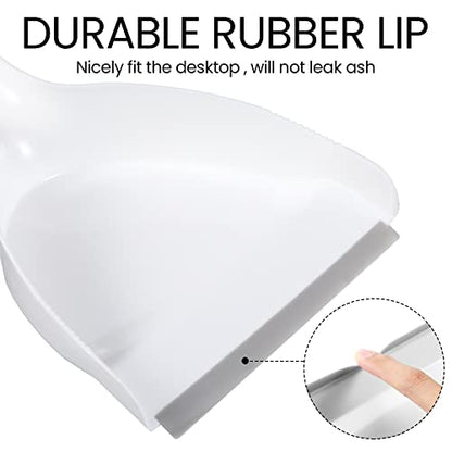 Zopeal 6 Sets Mini Dustpan and Brush Set Small Broom and Dust Pan Portable Multifunctional Whisk Hand for Car Table Desk Countertop Keyboard Kitchen Cat Dog Nest Home Cleaning Tool