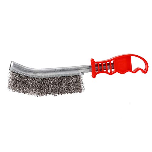 Crevice Cleaning Brush, 250mm/9.84 inches House Cleaning Supplies Gap Cleaning Tools Home Essentials Hard Bristle Crevice Cleaner Brush for Household Use