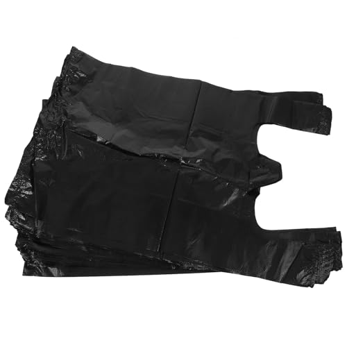 Alipis Heavy Duty Kitchen Garbage Bags with Drawstring, 100pcs 32x52 Thick Plastic Trash Can Liners for Bathroom and Office Waste Bins